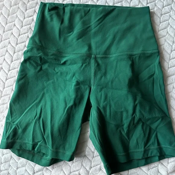 Lululemon Align High-Rise Short 6" Everglade Green Size 4 - Picture 4 of 7